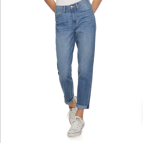 so high rise mom jeans